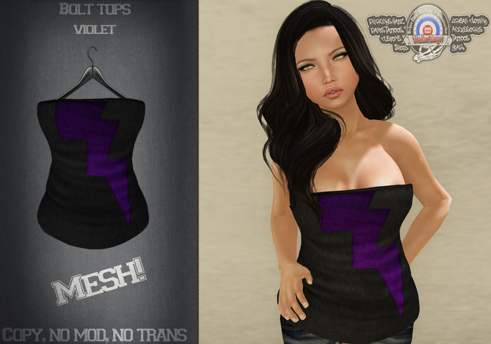 [UnderDogs] - Bult Top - Violet - Mesh 