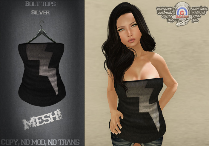 [UnderDogs] - Bult Top - Silver - Mesh 