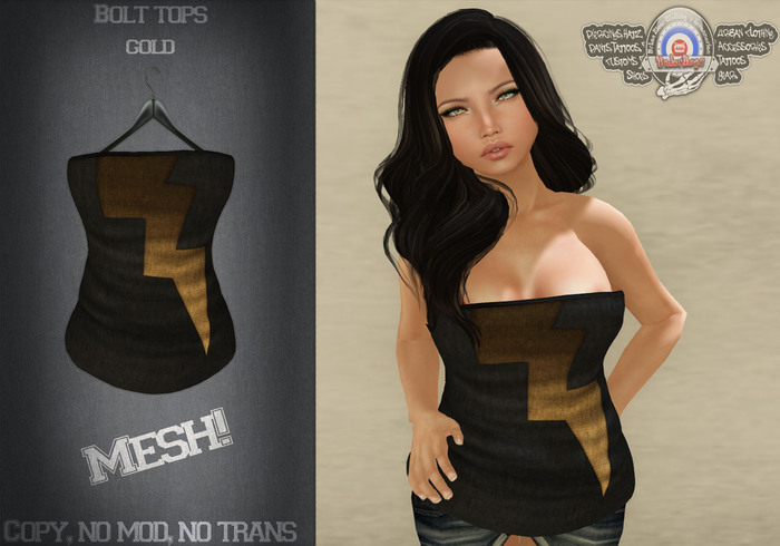 [UnderDogs] - Bult Top - Gold - Mesh 