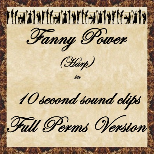 The Arcadian Minstrel: Full Perm 10 - Harp - Fanny Power