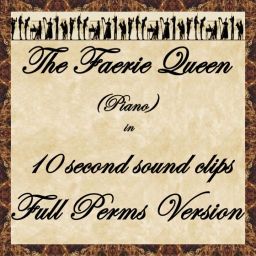 The Arcadian Minstrel: Full Perm 10 - Piano - The Faerie Queen