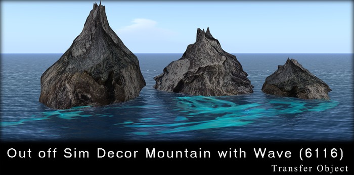 Out off Sim Decor Mountain  (6116) B.