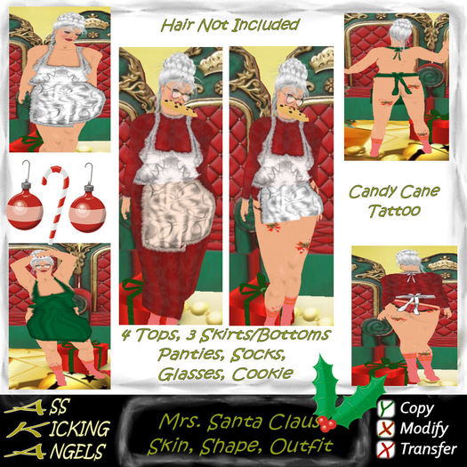 AKA Mrs.Santa Claus Advatar Ad