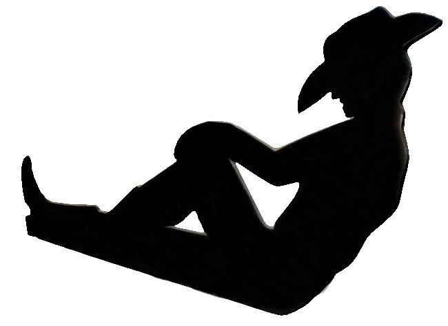 Cowboy Sitting  TEXTURE