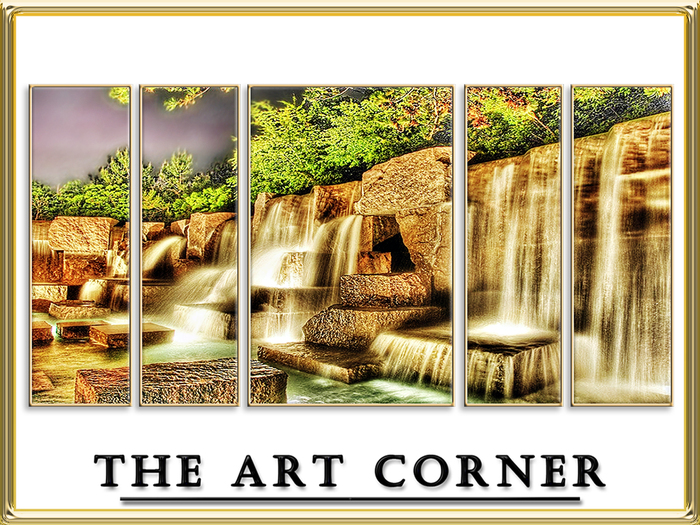Waterfall - The Art Corner Collection by CabNoc Mistwalker