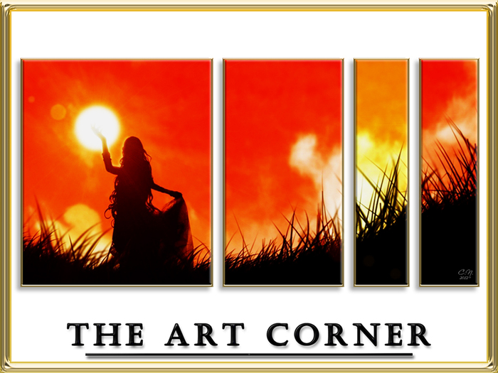 Caressing Sun - The Art Corner Collection by CabNoc Mistwalker
