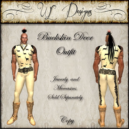 WLD-BuckSkin Deer Outfit 