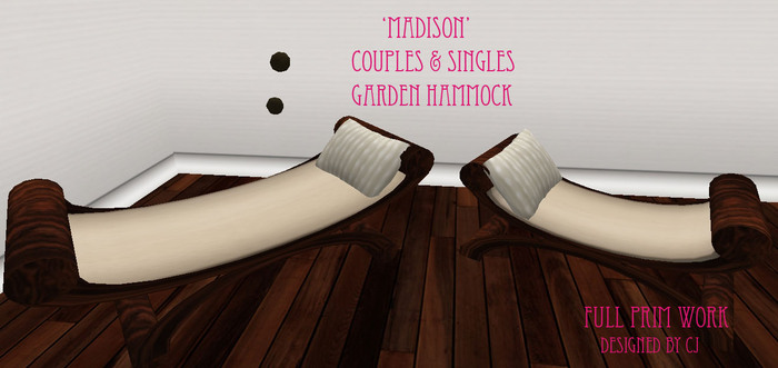 ::SSS:: Madison Couples & Singles Hammock