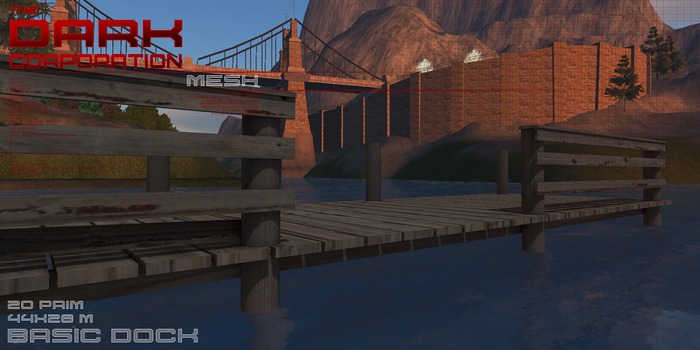 ))Dark Corp((Basic dock 44x28 MESH