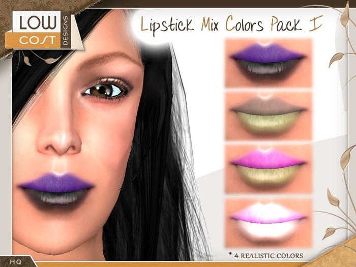 .::LCDesiGns::. 0014 - Lipstick Mix Colors Pack I