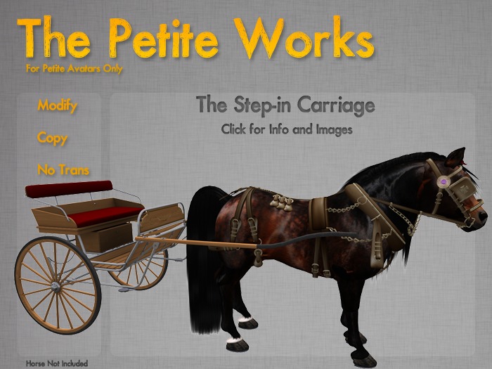 The Step-in Carriage Red *CT Miniature*