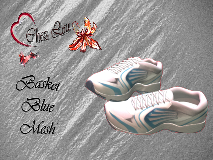 !! New Basket Blue Mesh"