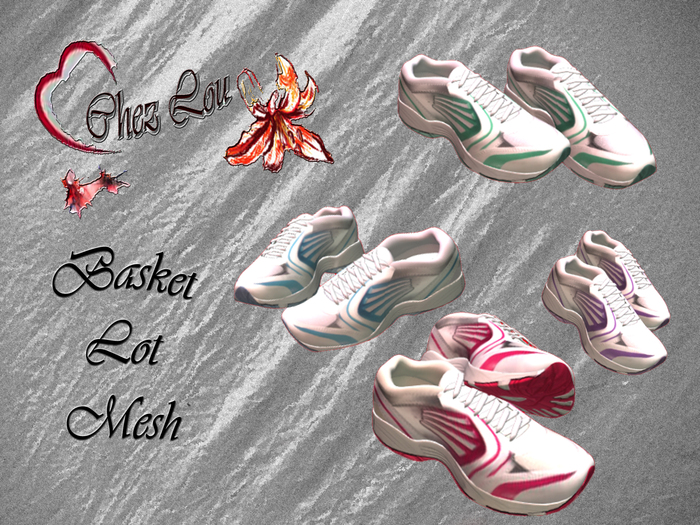 !! New Basket lot de 4 pairs Mesh"