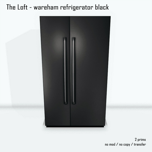 The Loft - Wareham Refrigerator Black