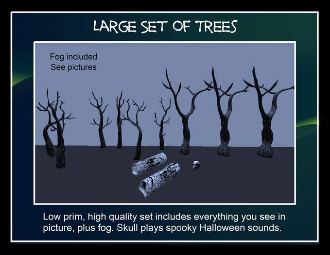 SPOOKY TREES ***Sale For Halloween***