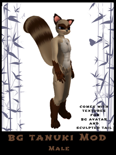 Second Life Marketplace - SN - BG Tanuki Mod [Male]