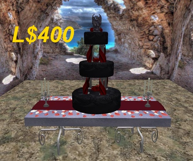 dragon wedding  cake 101 Prim