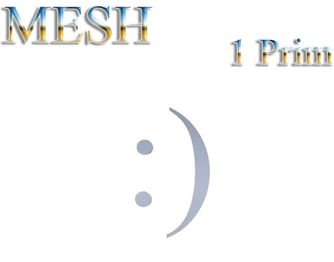 T-3D Creation [SMILE] MESH - Full Perm
