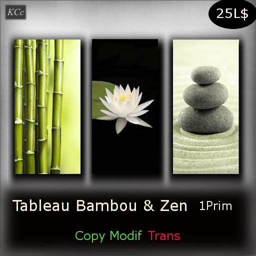 Picture Bamboo & Zen "KCc"