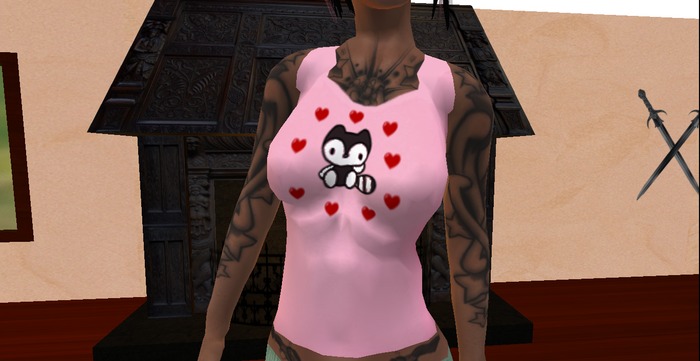.:KK:. Racoon Tank (Pink)