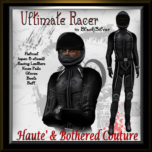 Haute' & Bothered Couture Presents: "Ultimate Racer" in Silver