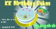 .:KK:. Birthday Cakes - Spongebob