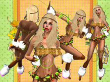 "SELVA DESINGS COSTUMES" JANE OUTFIT (TARZAN WIFE)