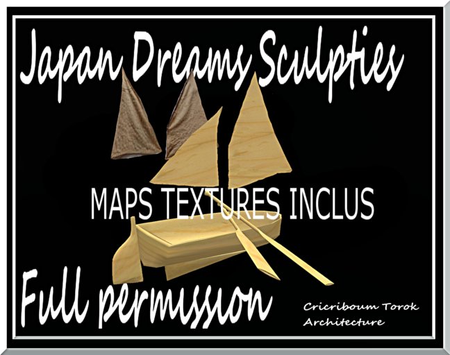 Boat Barque Sculpted FULL PERM