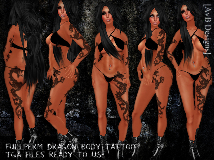 [AvB] FullPerm Dragon Tattoo