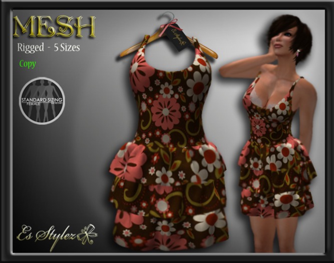 ~*Es  Stylez*~Reese Mesh Dress 1