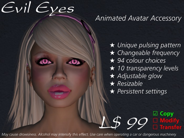Evil Eyes (Boxed)