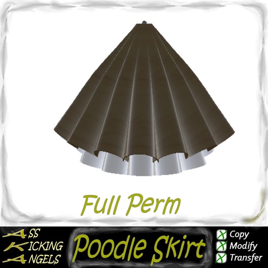 AKA Poodle Skirt Add