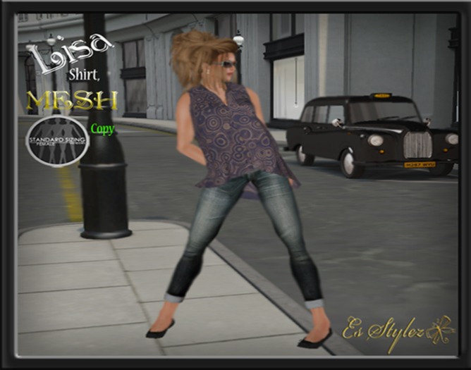 ~*Es Stylez*~ Mesh Lisa - Purple