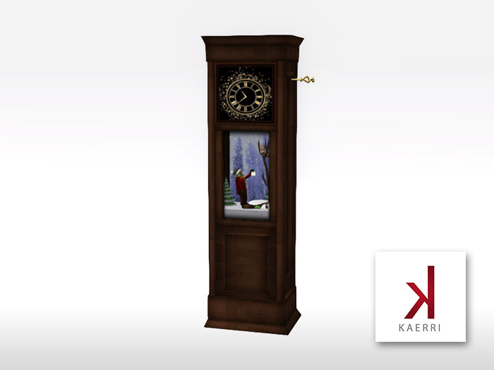 Silver Bells Christmas Clock