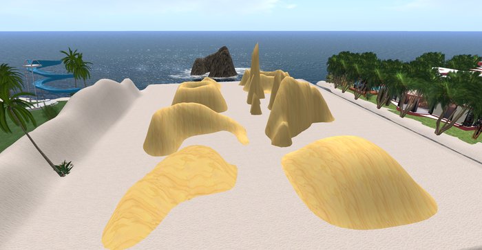 -iRez Sculpt - 8 Full Perm Sculpted Rocks