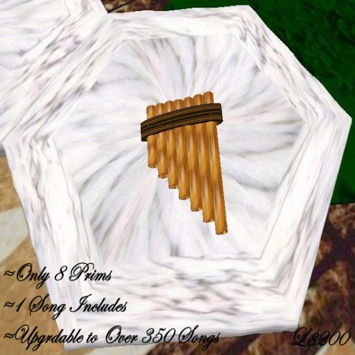 The Arcadian Minstrel - Petite Pan Pipes (Low Prim)