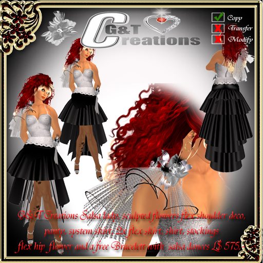 G&T Creations Salsa Lady Silver