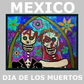 Mexico - dia de los muertos wedding