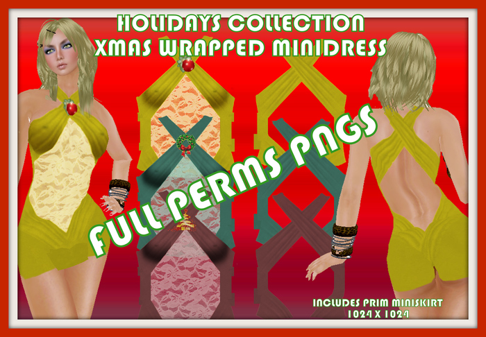 + Holiday Specials + Xmas Wrapped Minidress 3 Pack + PROMO 