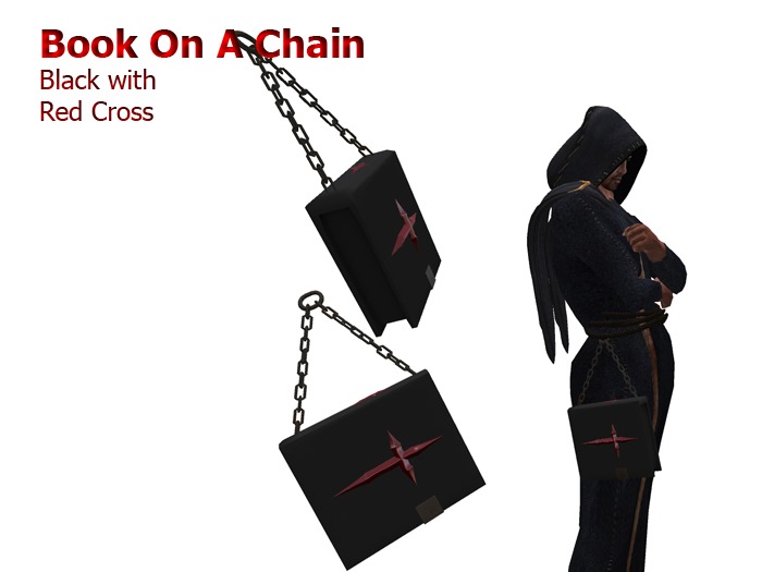 Book on a Chain, Red Cross