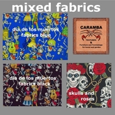 Mexico - dia de los muertos mixed fabrics texture pack