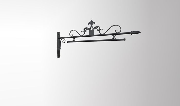 Heritage Sign Holder 001B