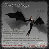 Bat Wings(Black) (#30032)
