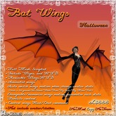 Bat Wings(Halloween) (#30033 )