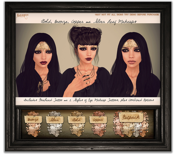 *League* Metal Leaf Makeups Fatpack