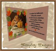 ~FDA~ Hope You Enjoy Every Moment of Halloween Card*TOUCH ME*