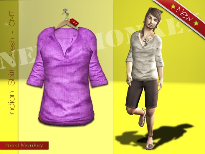 .::[NerdMonkey]::. - [Indian Magenta Shirt] 