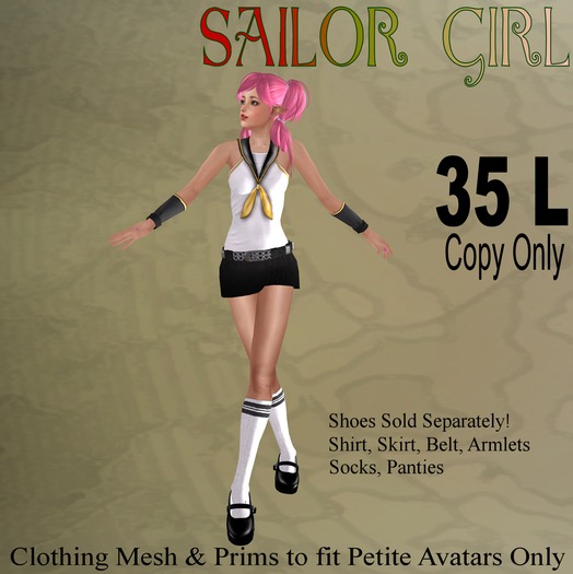 *Pookas* sailor outfit