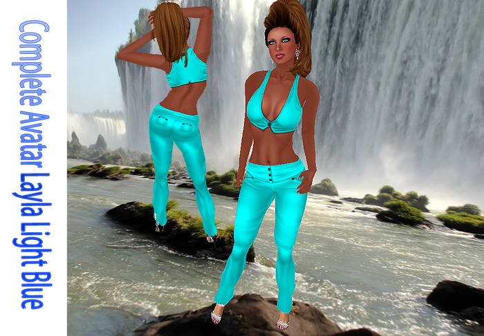 Complete Avatar Layla Light Blue