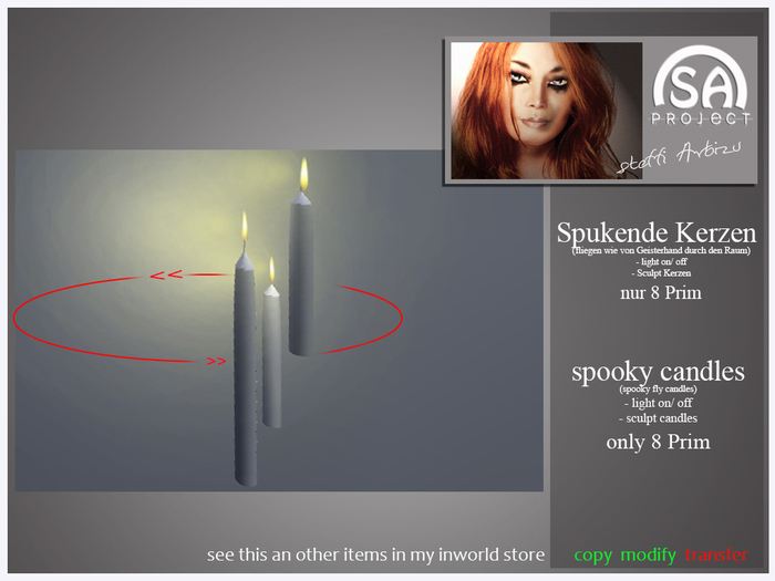 spooky candles 